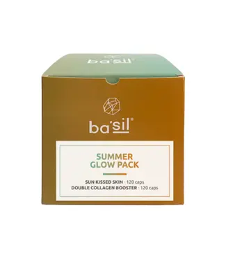 BA'SIL Summer Glow Pack - 2 x NEW DOUBLE COLLAGEN BOOSTER + 2 x Sun Kissed Skin