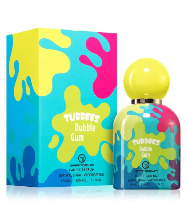 GRANDEUR Gift Set TUBBEES Kinderparfum BUBBLE GUM
