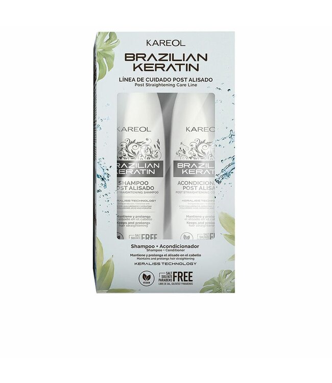 KAREOL Braziliaanse Keratin 300ml Shampoo + 300ml Conditioner