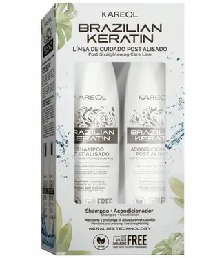 KAREOL Braziliaanse Keratin 300ml Shampoo + 300ml Conditioner