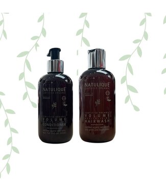 NATULIQUE DUO PACK Volume Hairwash, 250ml + Volume Conditione,  250ml