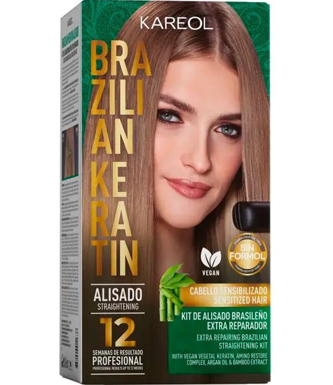 KAREOL Repairing Keratin Treatment  150ml + Shampoo & Conditioner - 2 x 300ml