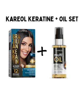 KAREOL DUO SET - Hydrating Keratin treatment 150ml + Oil 60ml