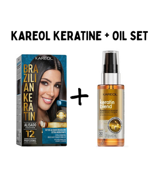 KAREOL DUO SET - Hydrating Keratin treatment 150ml + Oil  Blend 120ml