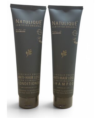 NATULIQUE DUO PACK - Anti Hair Loss Shampoo + Conditioner 2 x 150ml