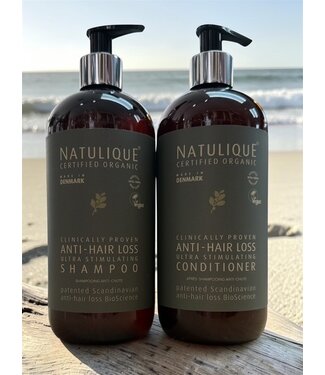 NATULIQUE DUO PACK - Anti Hair Loss Shampoo + Conditioner 2 x 500ml