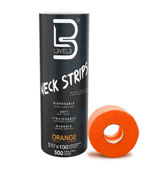 LEVEL3 Papier de Cou ORANGE 500 pièces