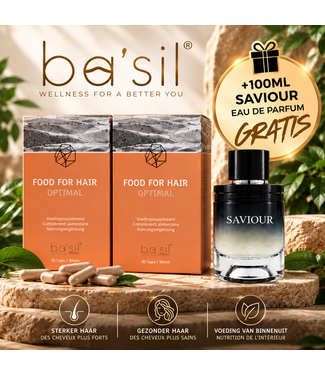 BA'SIL FOOD FOR HAIR - duopack + Eau De Toilette 100ml Saviour