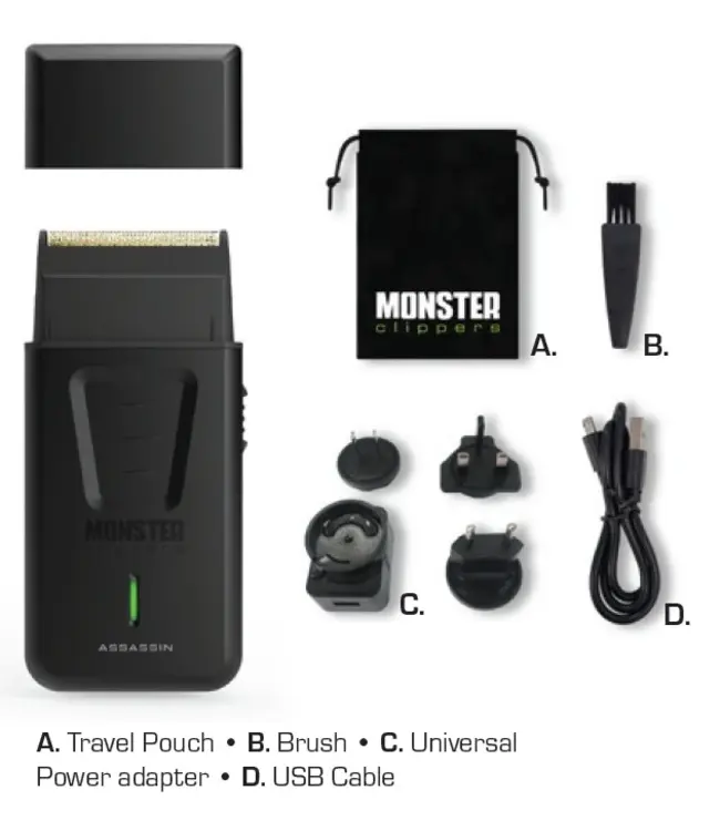 MONSTER ASSASSIN SHAVER
