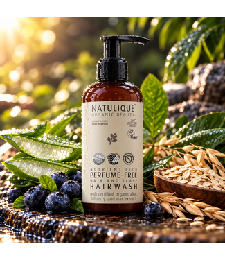 NATULIQUE Perfume-free Hair & Scalp Hairwash - 250ml
