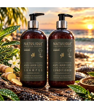 NATULIQUE DUO PACK - Anti Hair Loss Shampoo + Conditioner 2 x 500ml