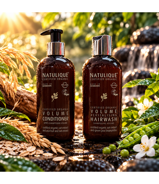 NATULIQUE DUO PACK Volume Hairwash, 250ml + Volume Conditioner,  250ml