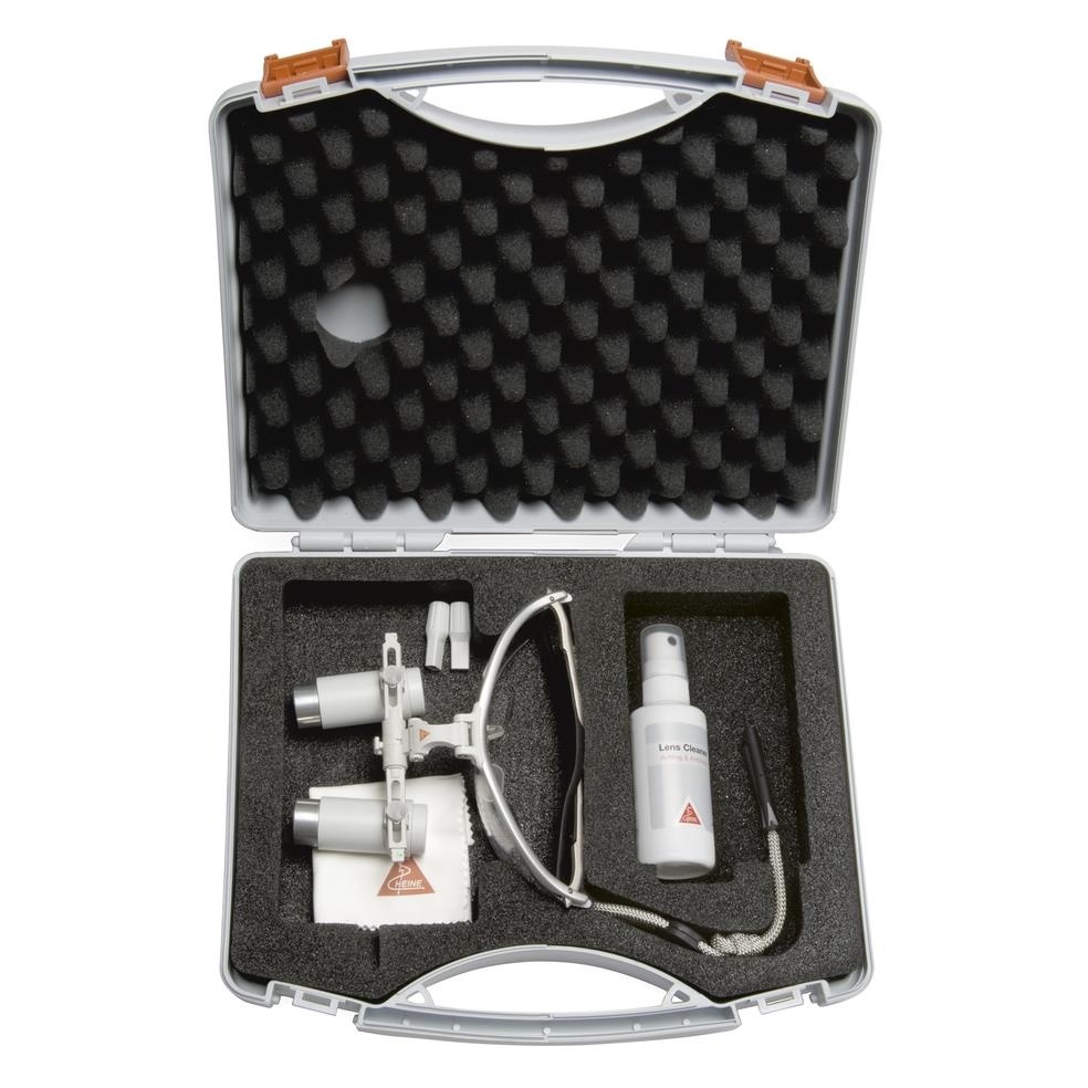 Heine High Resolution Prismatic (HRP) Binoculaire Loep 6x/340 met bril– Ultieme precisie en helderheid