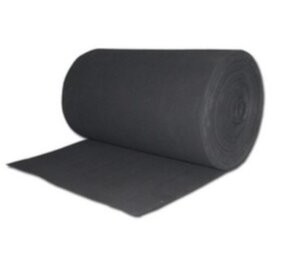 WTW Filterdoek G3 - zwart - 1000 x 2000 x 5mm. WTW Filterdoek G3 - zwart - 1000 x 2000 x 5mm.