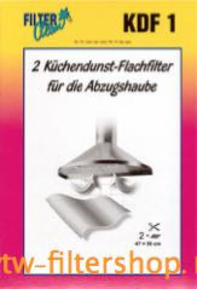 Universeel vetfilter 114 x 47 cm - KDF 1 - W4-49900-4