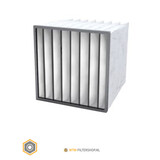 hq-filters Zakkenfilter G4 - 287x592x hq-filters Zakkenfilter G4 - 287x592x
