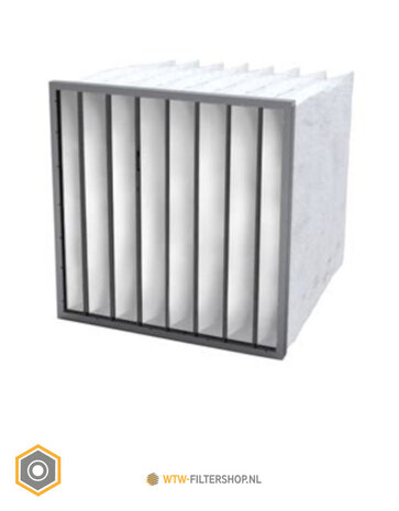 hq-filters Zakkenfilter G4 - 300 - 500 - 600 mm hq-filters Zakkenfilter G4 - 300 - 500 - 600 mm