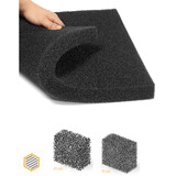 hq-filters PPI 45 filterdoek - Afmetingen: van 0,5 tot en met 2 m² - Dikte van 5 tot en met 50 mm.