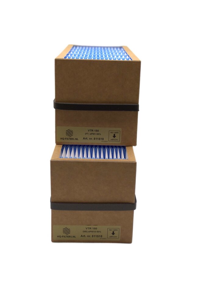 hq-filters Systemair  PF VTR 150   filter set    M5 + F7