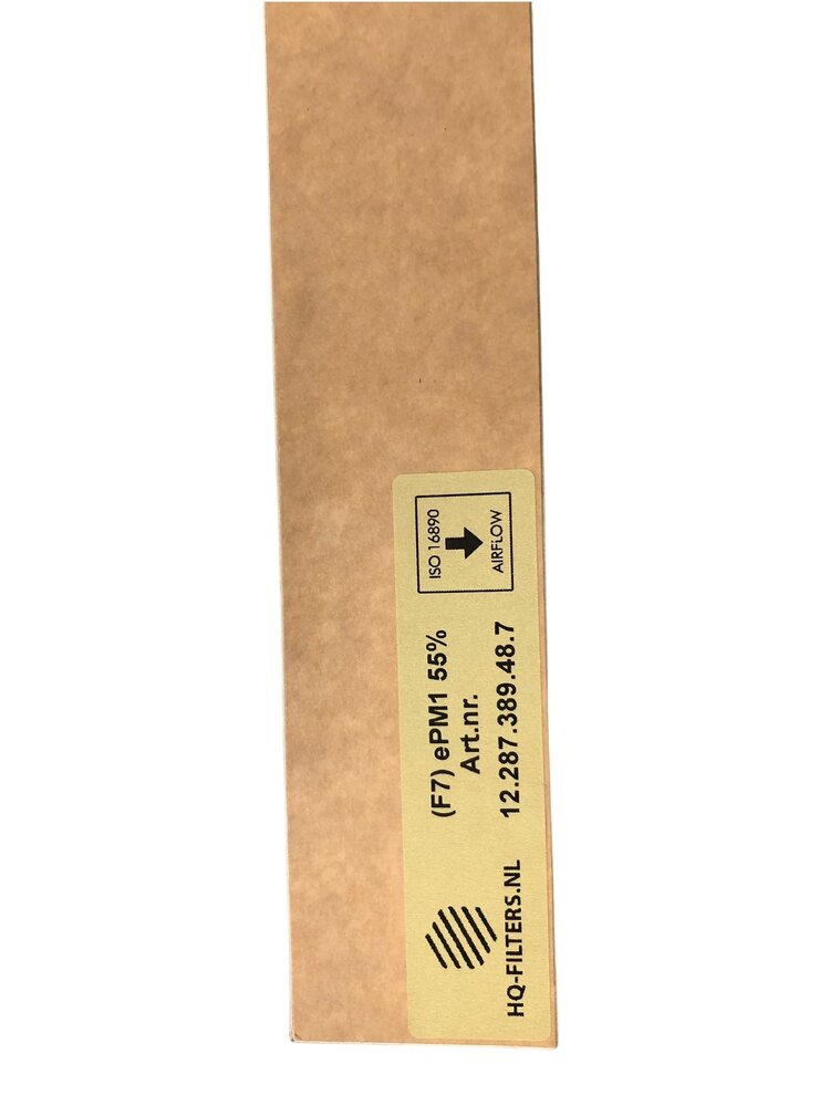 hq-filters Wolf CFL 10 - EC - (toevoerlucht) -F7 filter hq-filters Wolf CFL 10 - EC - (toevoerlucht) -F7 filter