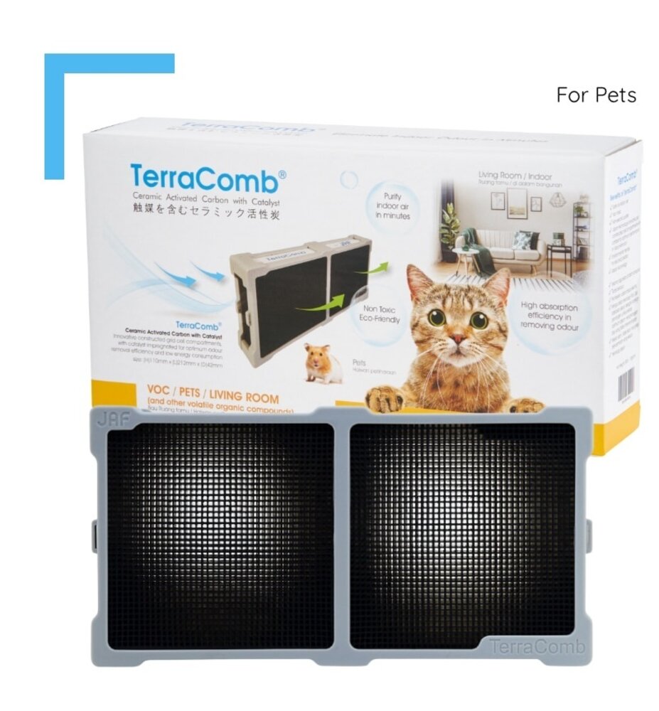 JAF Terracomb - huisdieren kan zonder gereedschap op uw airco geplaatst worden