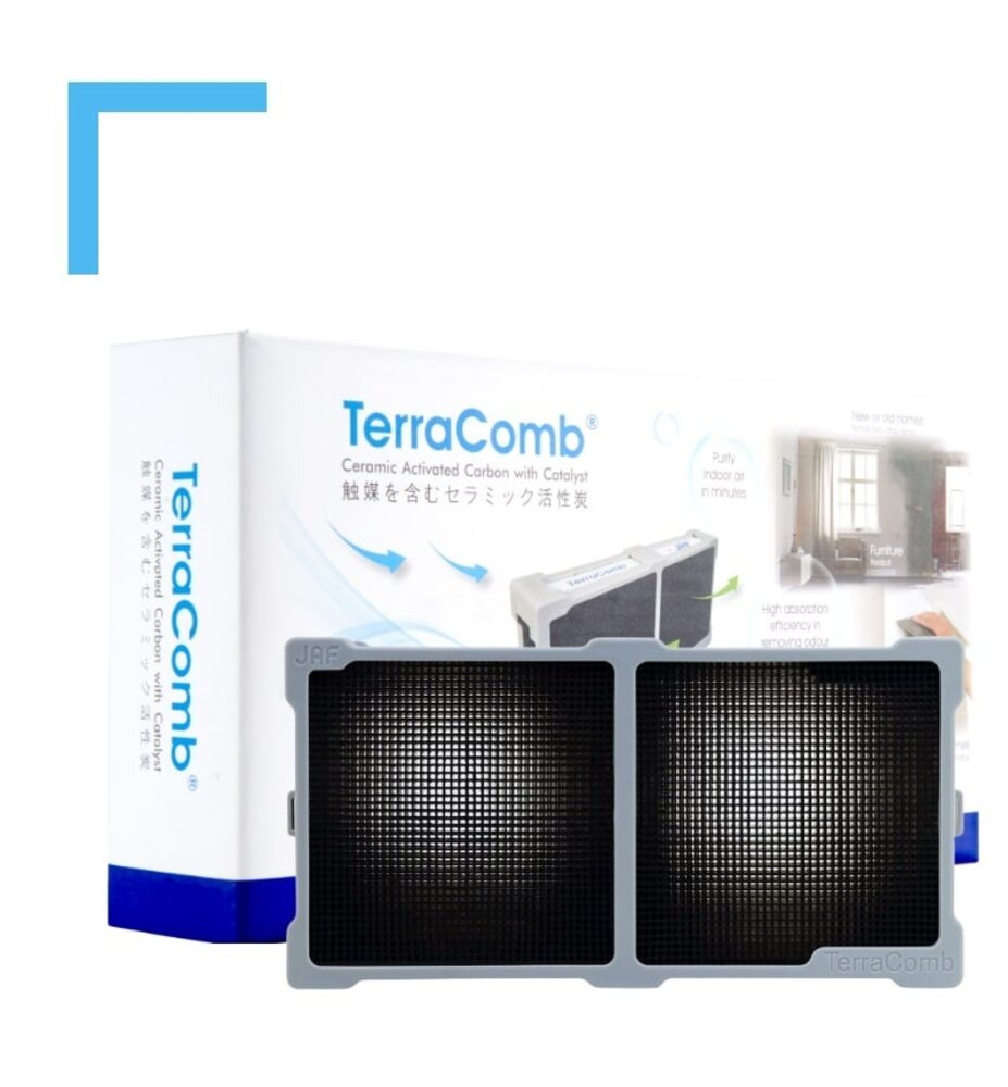 JAF Terracomb - formaldehyde kan zonder gereedschap op uw airco geplaatst worden