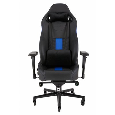 PC Corsair T2 ROAD WARRIOR - High Back Desk and Office Chair - Black / Blue