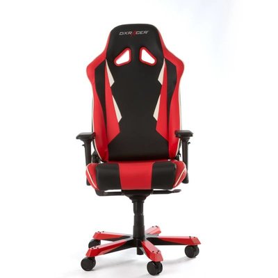 Gear DXRacer - SENTINEL S28-NR Gaming Chair (Zwart / Rood)
