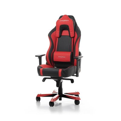 Gear DXRacer - WORK W06-NR Gaming Chair (Zwart / Rood)