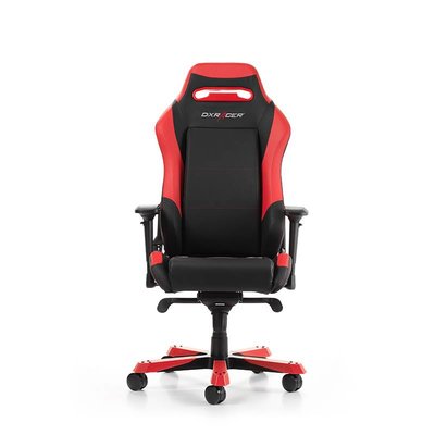 Gear DXRacer - IRON I11-NR Gaming Chair (Zwart / Rood)