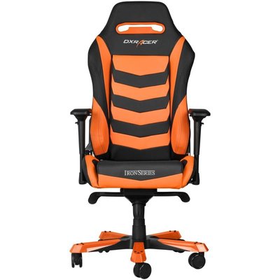 Gear DXRacer - IRON I166-NO Gaming Chair (Zwart / Oranje)