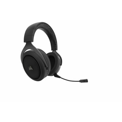 PS4 Corsair Gaming - HS70 Wireless Gaming Headset - Carbon ( / Xbox One / PC / Nintendo Switch / Mobile Devices)