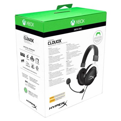 Xbox One HyperX Cloud - Gaming Headset - Silver