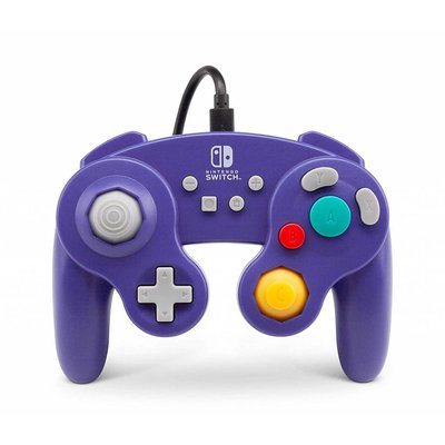 Switch Gamecube Wired Controller, Paars - Power A