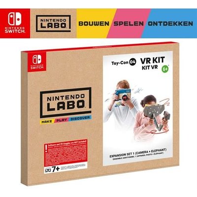 Switch Nintendo Labo VR-pakket Uitbreidingsset 1 (Fototoestel + Olifant) - Toy-Con 04
