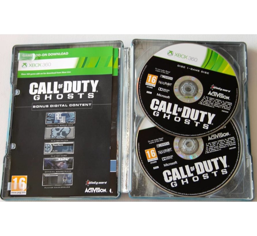 Call Of Duty Ghosts - Steelbook uit Hardened Edition (gebruikt)