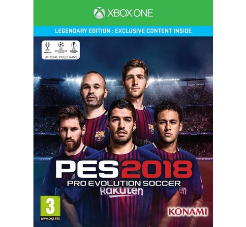 Konami PES 2018 / Pro Evolution Soccer 2018 - Legendary Edition