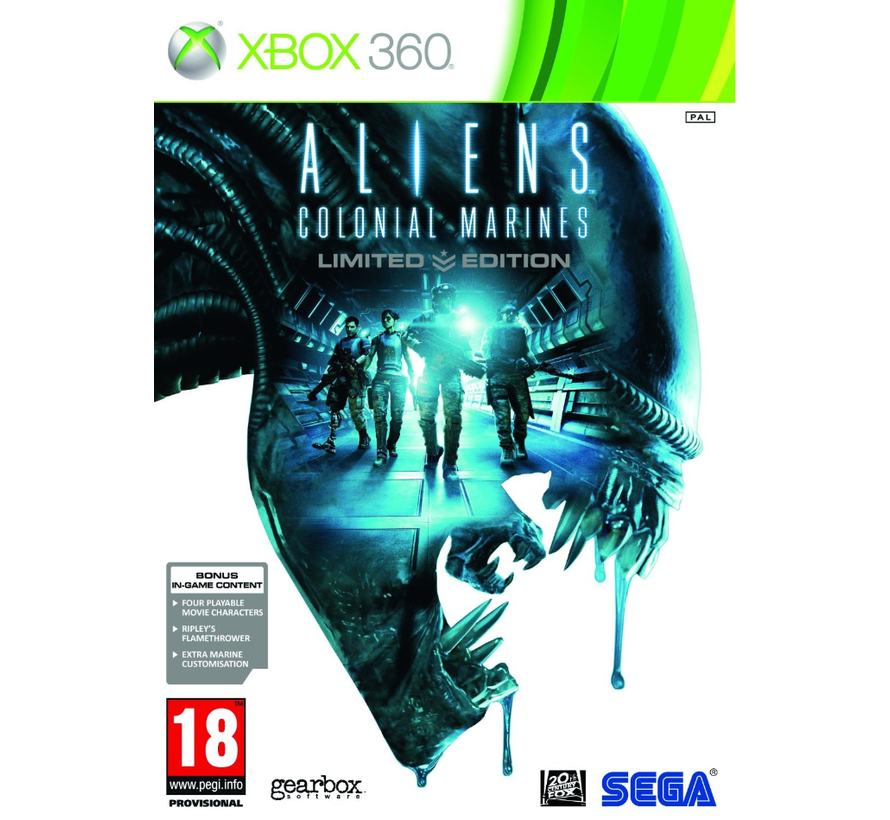 Xbox 360 - Aliens: Colonial Marines - Limited Edition