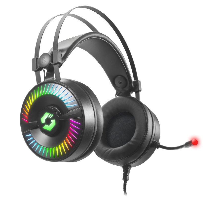 Quyre RGB 7.1 Gaming Headset - Zwart