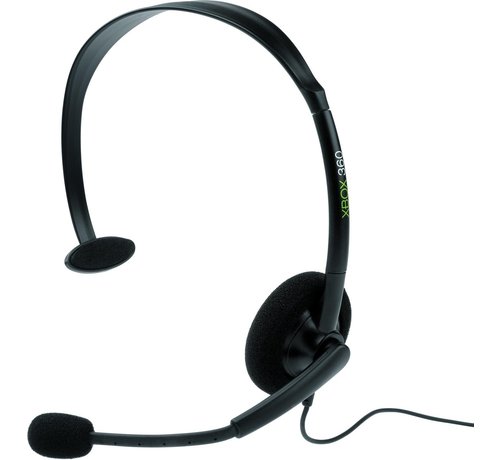 Microsoft Xbox 360 Headset - Zwart