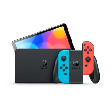 Nintendo Switch Console (OLED Model) - Blauw/Rood