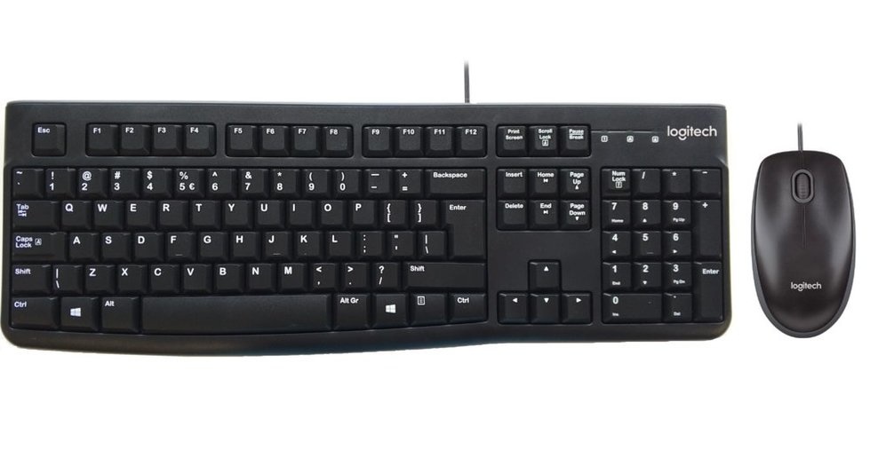 MK120 Wired Desktopset (QWERTY US) Afbeelding MK120 Wired Desktopset (QWERTY US)