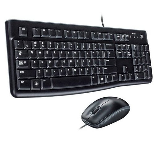 Logitech MK120 Wired Desktopset (QWERTY US)