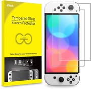 JETech Schermbeschermer Nintendo Switch (OLED Model) 2 stuks