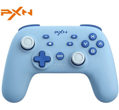 PXN PXN P50 - Controller Switch Nintendo - Draadloos - PC en iOS16 - Draadloze Controller - Blauw