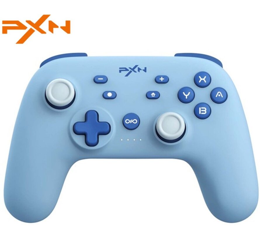 PXN P50 - Controller Switch Nintendo - Draadloos - PC en iOS16 - Draadloze Controller - Blauw