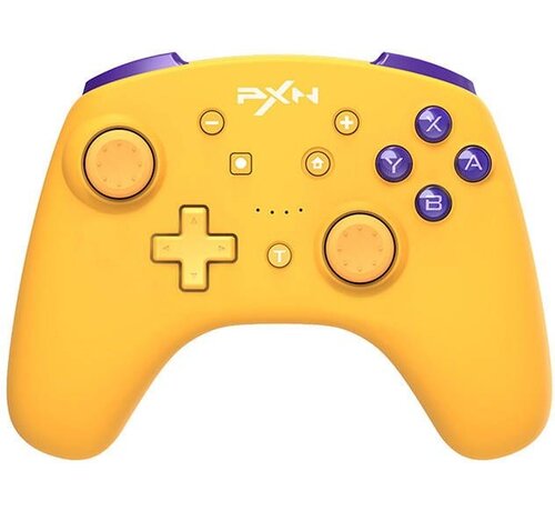 PXN PXN 9607X - Controller Switch Nintendo - Draadloos - PC en iOS16 - Draadloze Controller - Geel