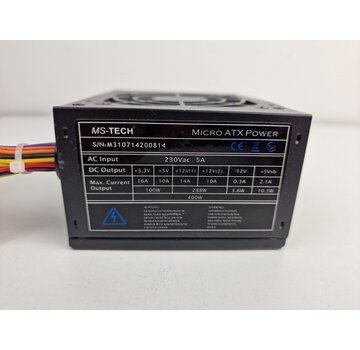 ms tech micro atx power 400w