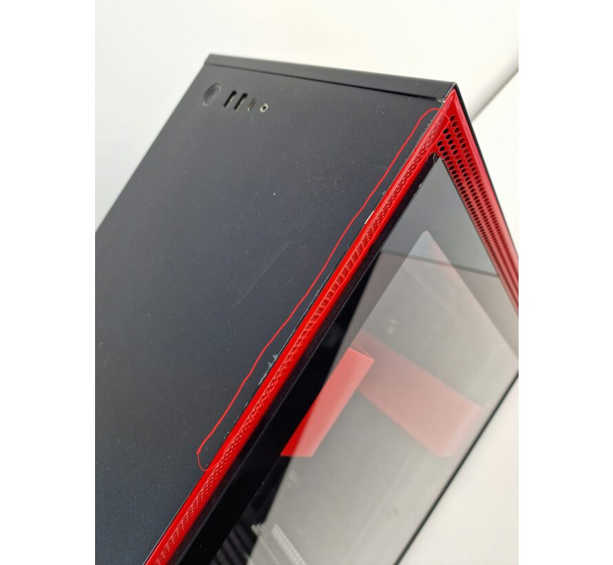H710 Zwart/Rood