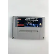 Gremlin Interactive SNES - Nigel Mansell's World Championship Racing